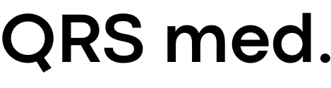 Logo QRS Med - Plataforma de ensino de eletrocardiografia